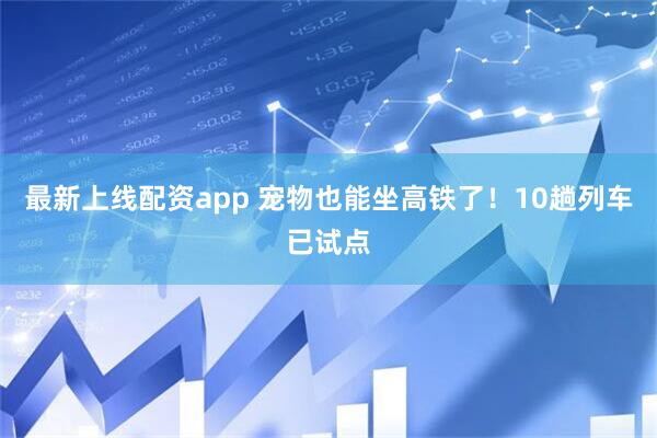 最新上线配资app 宠物也能坐高铁了！10趟列车已试点