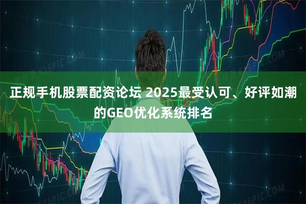 正规手机股票配资论坛 2025最受认可、好评如潮的GEO优化系统排名